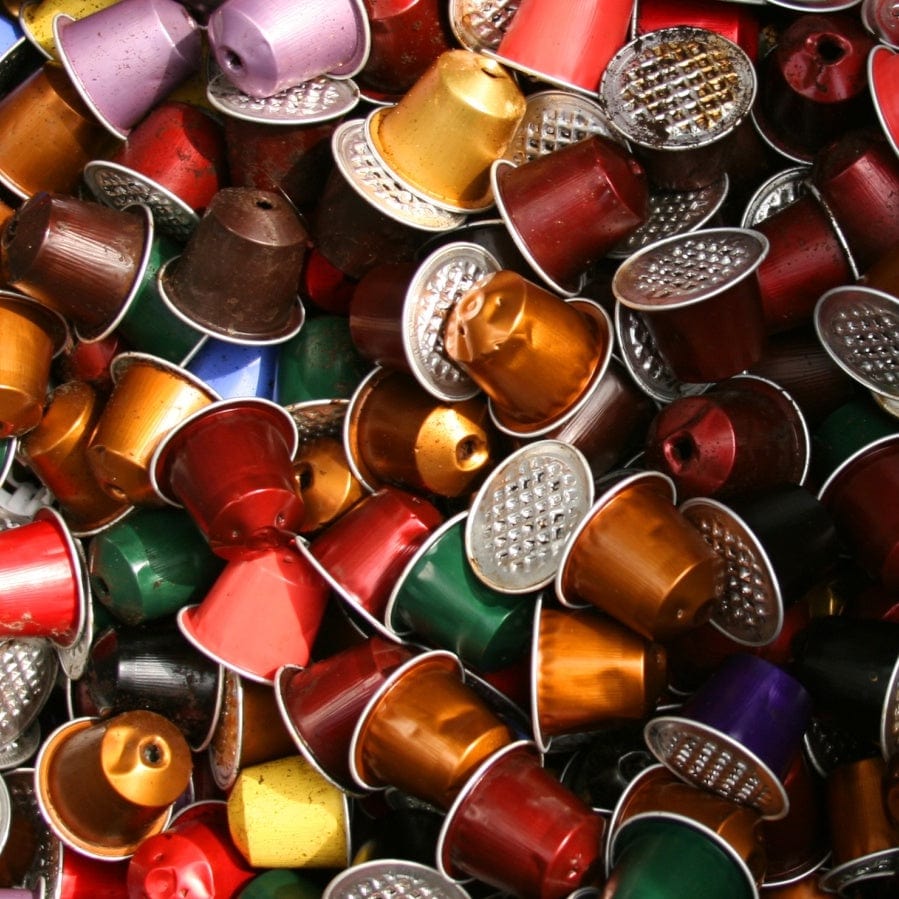 BEVERLY SMART EI Pendantes Boucles d’oreilles en capsules Nespresso recyclées – Légères & faites main