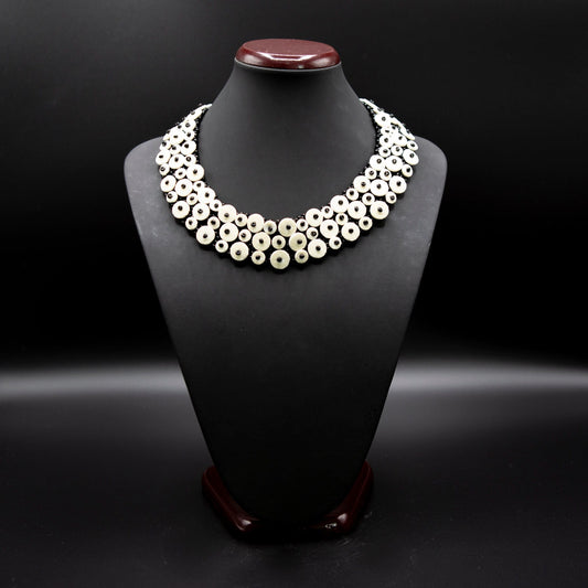 BEVERLY SMART Princesa Collier Skoonheid ter en coquille d'œuf d'autruche durable