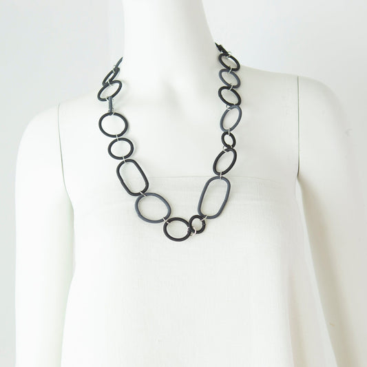 BEVERLY SMART Sautoirs Collier géometrique en fil de téléphone