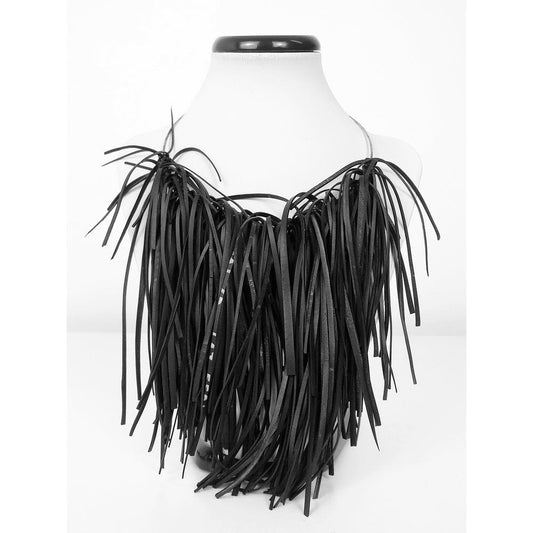 BEVERLY SMART Choker Collier spaghetti en caoutchouc recyclé