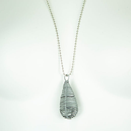 BEVERLY SMART Collier pendentif de goutte en fil de fer