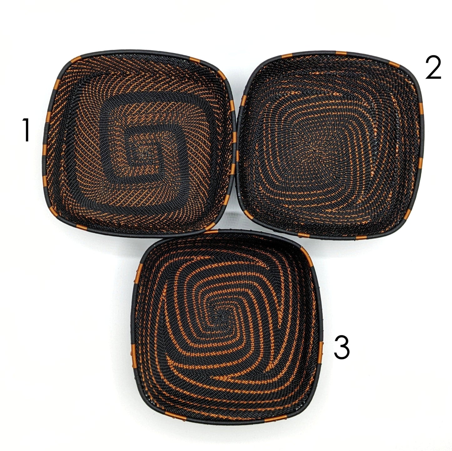 BEVERLY SMART Coupes Coupe carrée tressée en fil de téléphone revalorisé