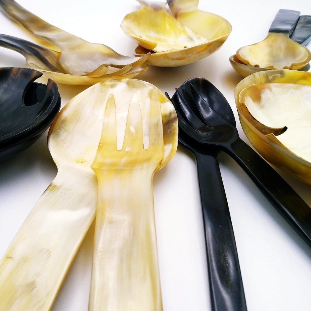 BEVERLY SMART Couverts Couverts à salade en corne