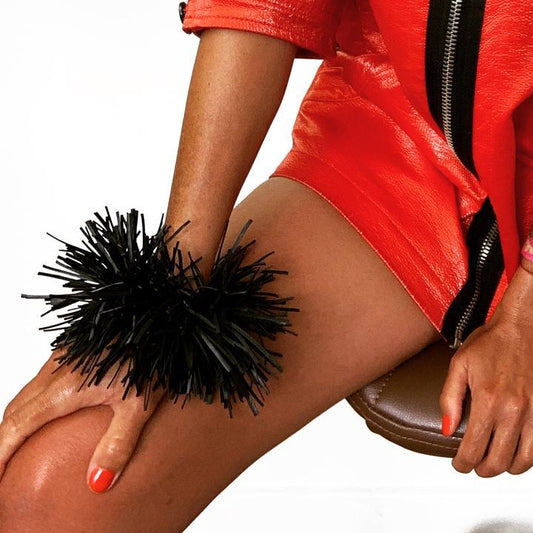 BEVERLY SMART manchettes Bracelet spaghetti en caoutchouc recyclé