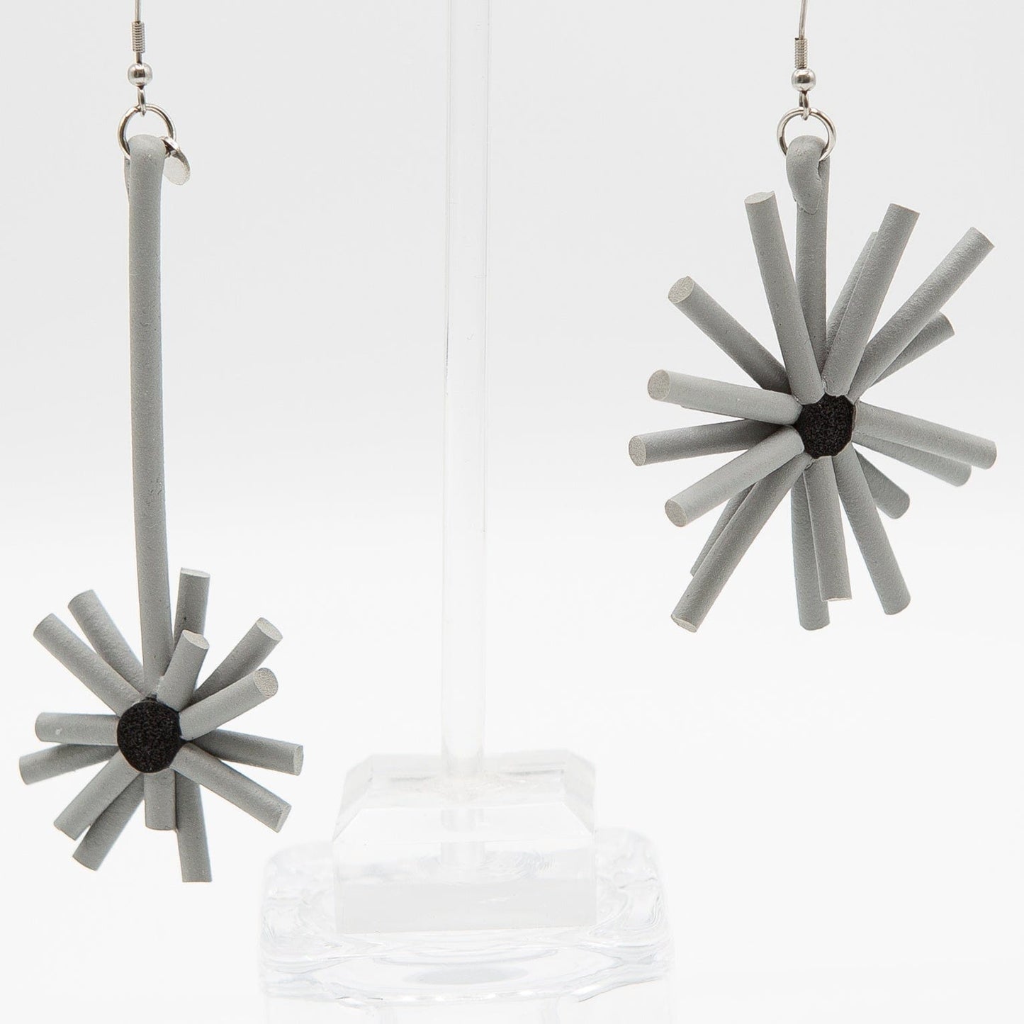 BEVERLY SMART Pendantes Boucles d'oreilles Hoshi en éponge de caoutchouc recyclé