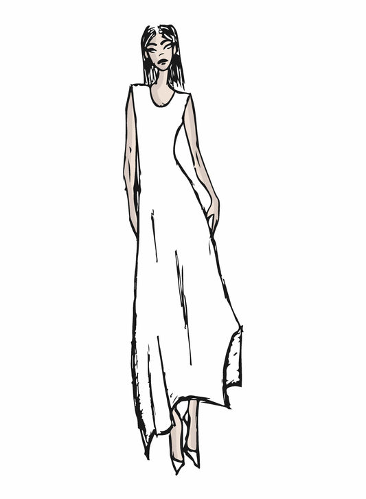 BEVERLY SMART robe FLARE, robe simple en forme trapèze