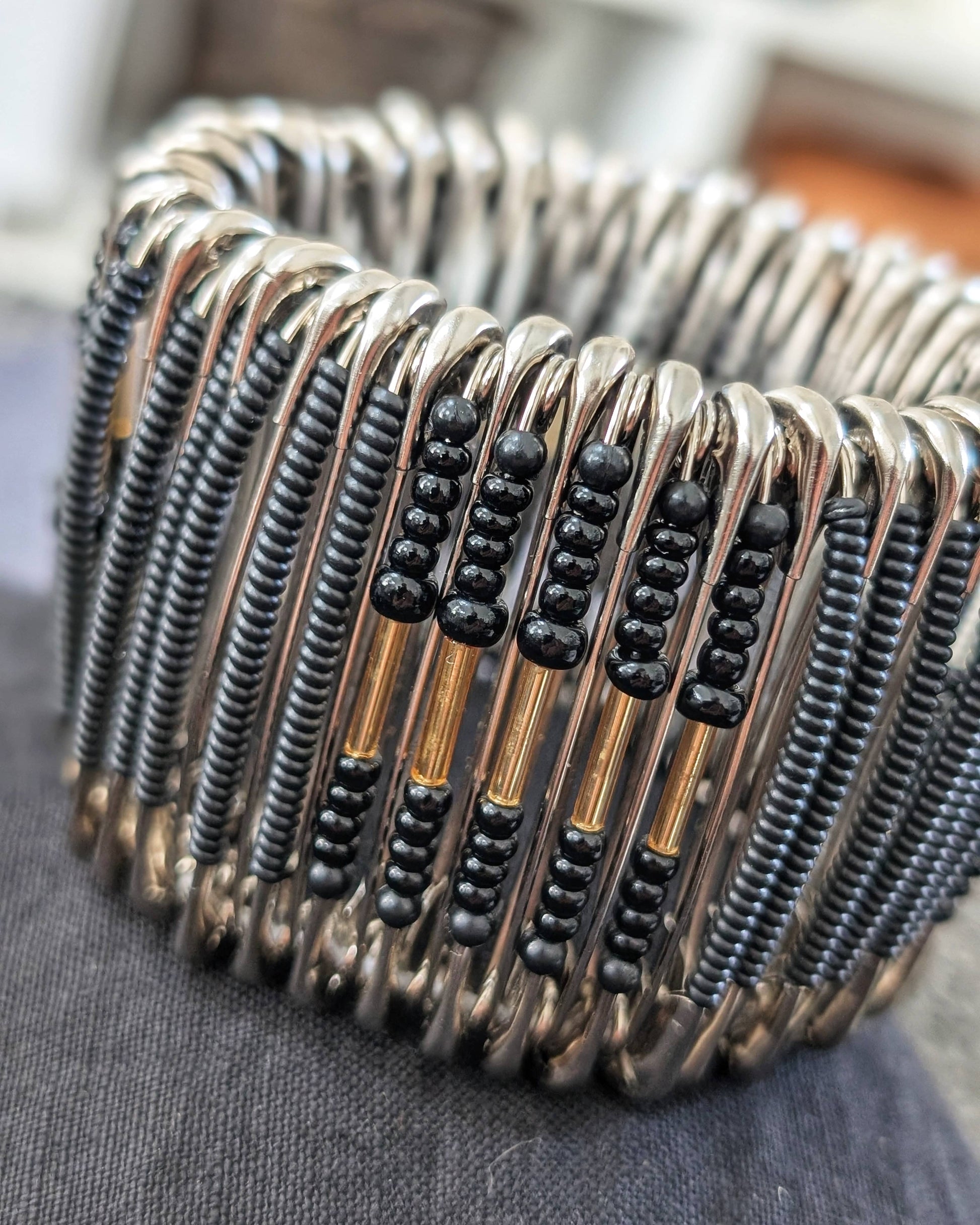 BEVERLY SMART Bracelets Bracelet Épingle de Sûreté – Style Audacieux et Durable