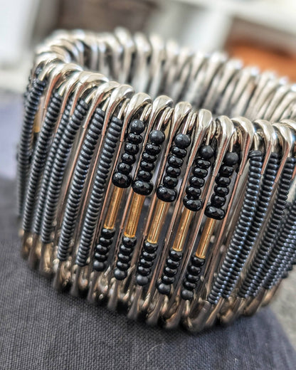 BEVERLY SMART Bracelets Bracelet Épingle de Sûreté – Style Audacieux et Durable
