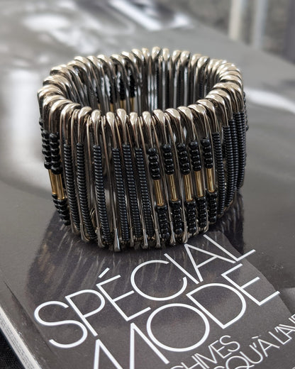 BEVERLY SMART Bracelets Bracelet Épingle de Sûreté – Style Audacieux et Durable