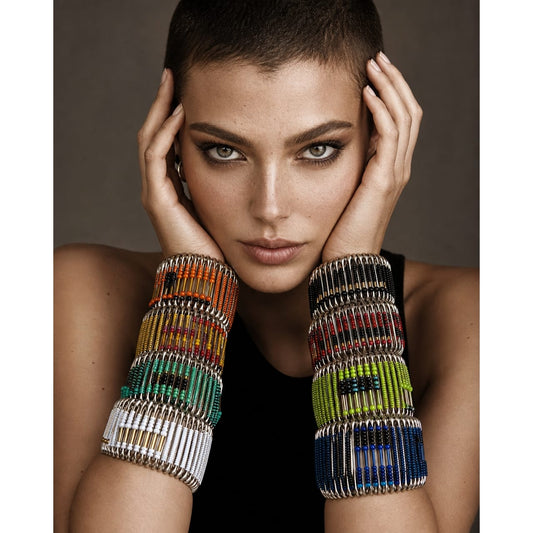 BEVERLY SMART Bracelets Bracelet Épingle de Sûreté – Style Audacieux et Durable