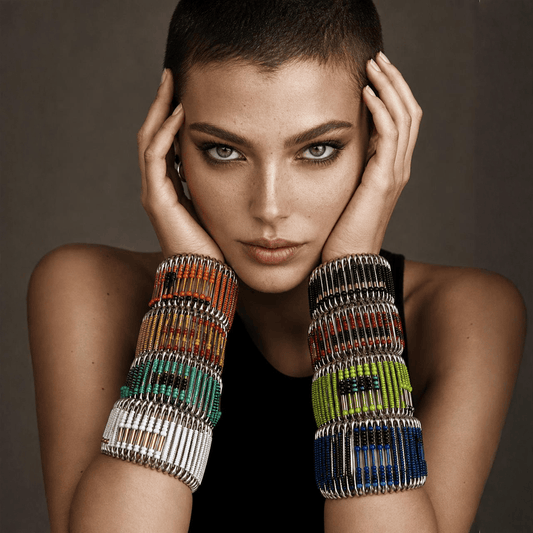 BEVERLY SMART Bracelets Bracelet Épingle de Sûreté – Style Audacieux et Durable