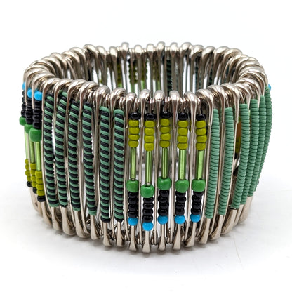 BEVERLY SMART Bracelets Turquoise Bracelet Épingle de Sûreté – Style Audacieux et Durable