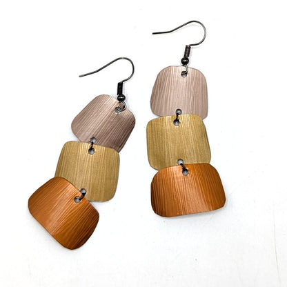 BEVERLY SMART EI Pendantes Boucles d’oreilles en capsules Nespresso recyclées – Légères & faites main