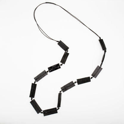 BEVERLY SMART EI Princesa Collier Long en Cuir – Fait Main à partir de Chutes