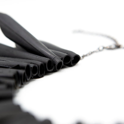BEVERLY SMART EI Princesa Le Collier Manhattan – Bijou Audacieux en Chambre à Air Recyclée