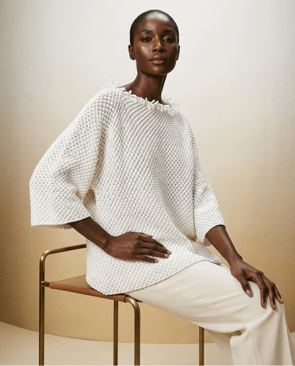 BEVERLY SMART EI tricots The Blackberry Sweater Pattern