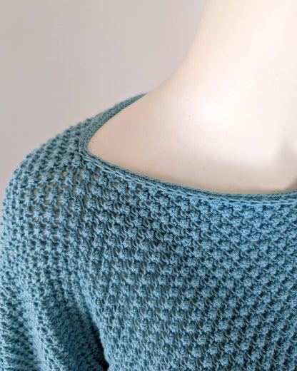 BEVERLY SMART EI tricots The Blackberry Sweater Pattern