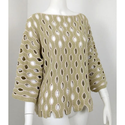 BEVERLY SMART EI tricots The Eyeliner Sweater Pattern