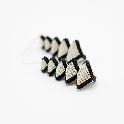 BEVERLY SMART Pendantes Boucles d'oreille "12 Apôtres" en perles de rocaille japonaises