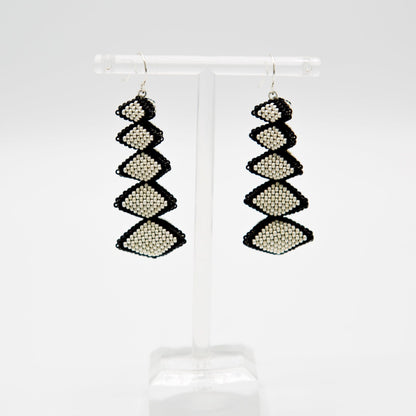 BEVERLY SMART Pendantes Boucles d'oreille "12 Apôtres" en perles de rocaille japonaises