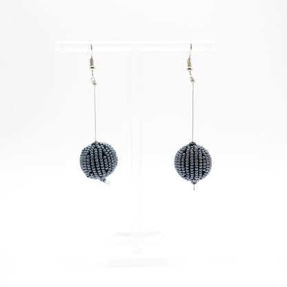 BEVERLY SMART Pendantes Boucles d'oreilles en boule perlée