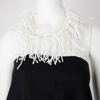 BEVERLY SMART Princesa Collier en Perles Tubulaires – Bijou en Verre Fait Main en Afrique du Sud
