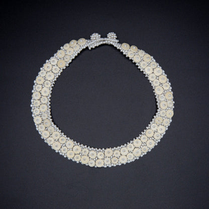 BEVERLY SMART Princesa Collier Skoonheid bis en coquille d'œuf d'autruche durable