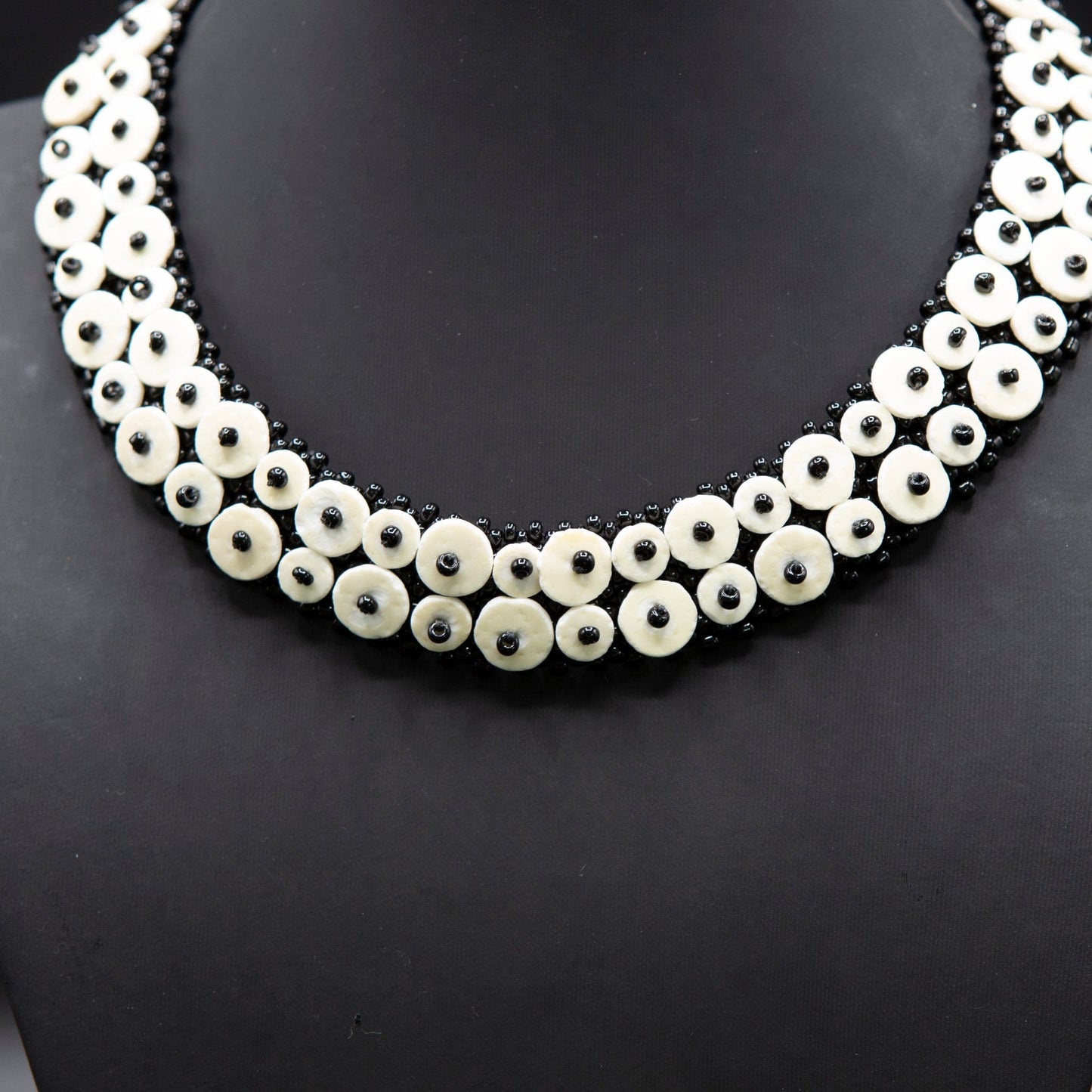 BEVERLY SMART Princesa Collier Skoonheid bis en coquille d'œuf d'autruche durable