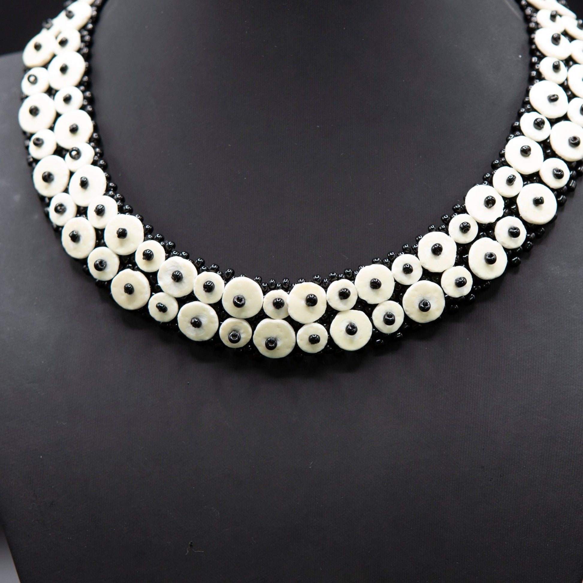 BEVERLY SMART Princesa Collier Skoonheid bis en coquille d'œuf d'autruche durable