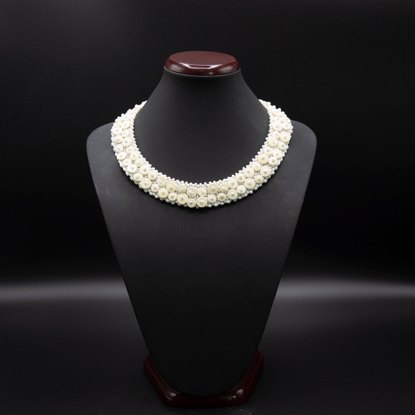 BEVERLY SMART Princesa Collier Skoonheid bis en coquille d'œuf d'autruche durable