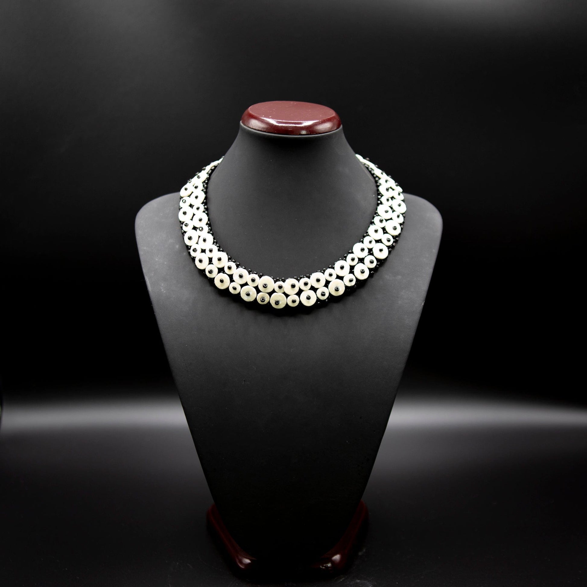 BEVERLY SMART Princesa Collier Skoonheid bis en coquille d'œuf d'autruche durable