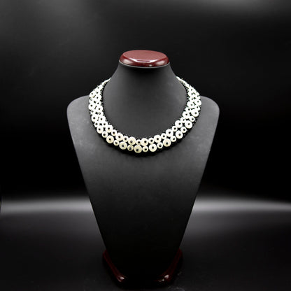 BEVERLY SMART Princesa Collier Skoonheid bis en coquille d'œuf d'autruche durable