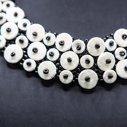 BEVERLY SMART Princesa Collier Skoonheid ter en coquille d'œuf d'autruche durable