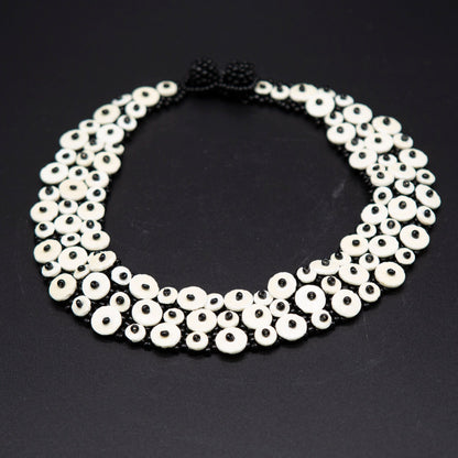 BEVERLY SMART Princesa Collier Skoonheid ter en coquille d'œuf d'autruche durable