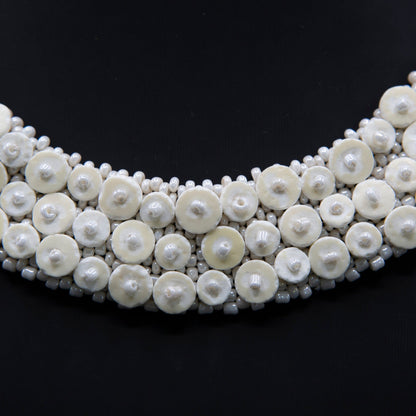 BEVERLY SMART Princesa Collier Skoonheid ter en coquille d'œuf d'autruche durable