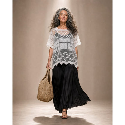 BEVERLY SMART Sac en Rafia Crocheté à la Main – Élégance Artisanale de Madagascar