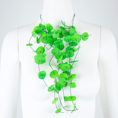 BEVERLY SMART Choker Collier Cascade en papier artisanal