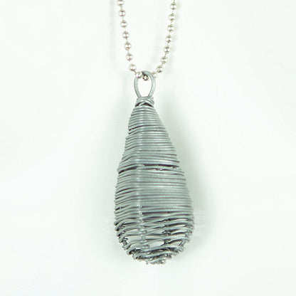 BEVERLY SMART Collier pendentif de goutte en fil de fer