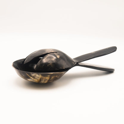 BEVERLY SMART Couverts Couverts à salade en corne de zébu durable