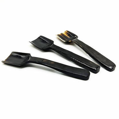 BEVERLY SMART Couverts Petites cuillères en corne de zébu durable
