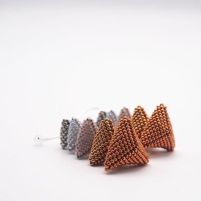 Boucles d'oreille "les 12 apôtres empilés" beverly smart