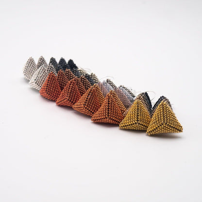 Boucles d'oreille "les 12 apôtres empilés" beverly smart
