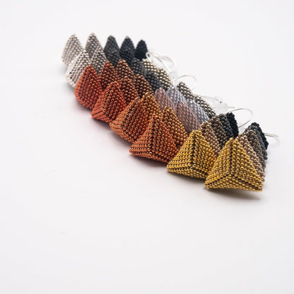 Boucles d'oreille "les 12 apôtres empilés" beverly smart