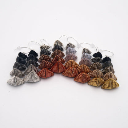 Boucles d'oreille "les 12 apôtres empilés" beverly smart