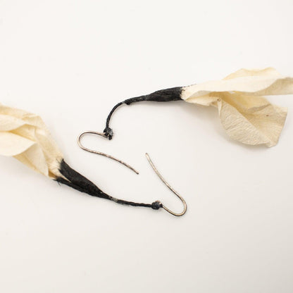 BEVERLY SMART Pendantes Boucles d'oreille coquelicots en papier