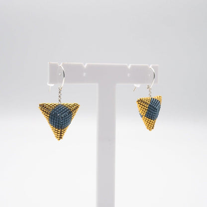 BEVERLY SMART Pendantes Boucles d'oreille LES 12 APOTRES en perles de rocaille japonaises