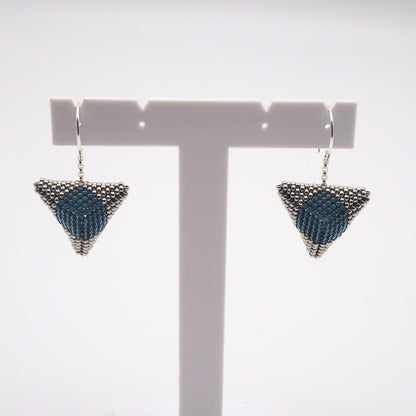 BEVERLY SMART Pendantes Boucles d'oreille LES 12 APOTRES en perles de rocaille japonaises