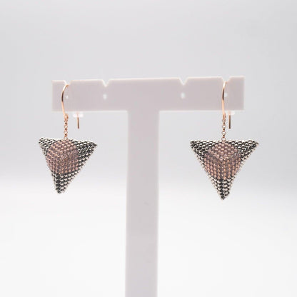 BEVERLY SMART Pendantes Boucles d'oreille LES 12 APOTRES en perles de rocaille japonaises