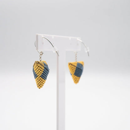 BEVERLY SMART Pendantes Boucles d'oreille LES 12 APOTRES en perles de rocaille japonaises