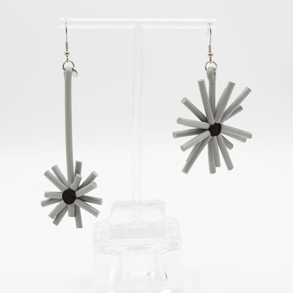 BEVERLY SMART Pendantes Boucles d'oreilles Hoshi en éponge de caoutchouc recyclé